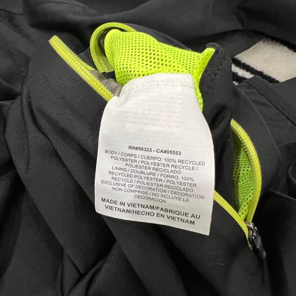 Nike Men's Vapor 5 World Record Running Jacket Large Black And Volt 465389-010 - Picture 9 of 10